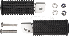 Kedo Passenger Footpegs 'Bronco', 1 Pair (Without Bracket, NOT Suitable for SR500, not Street Legal) | 41804