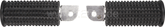 Kedo Passenger Footpegs 'Bronco', 1 Pair (Without Bracket, NOT Suitable for SR500, not Street Legal) | 41804