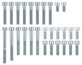 Kedo M6 Allen Screw Set 8.8 Crankcase, Contains All Screws For Crankcase, Oilsump, Oillabyrinth, Cable Guide, Oilline | 42016