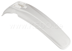 Kedo Replica Front Fender 'Clean White' (with standard mounting holes), OEM Reference # 3H6-21511-00 | 50056RP