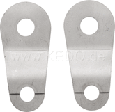 Kedo Rear Indicator Stay / bracket for rear shock absorber fixture / 10mm bolt, 1 pair, stainless steel, suitable for indicators with 8mm thread | 50084
