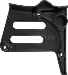 Kedo Mini' Front Sprocket Cover, Black Aluminum, Powder Coated | 50093S