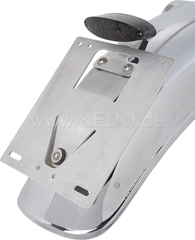 Kedo tail light bracket 'Slim', suitable for tail light 41495/41433 + 41434 incl mounting material (WITHOUT tail light and license plate bracket). | 50127