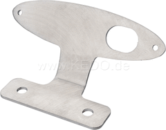 Kedo tail light bracket 'Slim', suitable for tail light 41495/41433 + 41434 incl mounting material (WITHOUT tail light and license plate bracket). | 50127