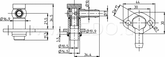 Kedo Oil Line Adapter (bottom), angled / 90 ° | 50161