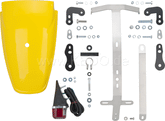 Kedo TT-style Fender conversion, complete incl TT500- 'Comp.. Yellow 'fender, taillight, license plate bracket and INDICATOR (50097 pad recommended) | 50183-CY