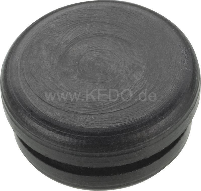 Kedo Sealing plug (dummy plug, soft PVC, black) for original rear fender, required for TT tail light (original tail light carrier not applicable) | 50189