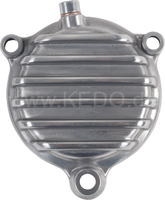 Kedo ViRace' Oil Filter Cover with Cooling Fins, Aluminum polished | 50273