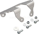 Kedo Vintage Ignition Switch Mounting Bracket, aluminum black coated, for mounting the original ignition switch in frame triangle | 50505