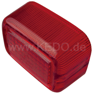 Kedo TT Tail Light Lens, 'E-Approved | 50507