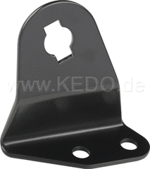 Kedo Replica Horn Bracket, stainless steel, black coated, suitable for horns with rubber bearing (see item 41549 (6V), 41253/41013/41080 (12V)) | 50583