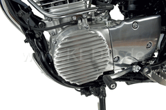 Kedo ViRace' Generator Cover with Cooling Fins, Polished Aluminum | 50603
