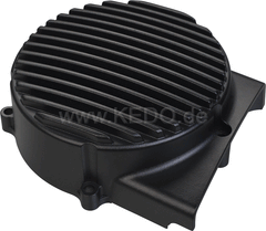 Kedo ViRace' Generator Cover with Cooling Fins, Aluminum, Black Coated | 50639S