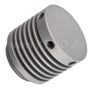 Kedo Vi-Caps Valve Cover caps, aluminum anodized silver, 1 Piece | 50662