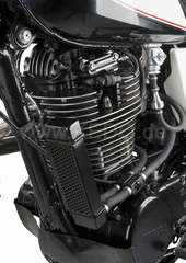 Kedo Oil Cooler Protector Type II, suitable for oil cooler item 50605/50682/50180, aluminum black plastic coated | 50691