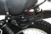 Kedo rack for spare jerrycan, stainless steel black powder coated, including mounting material, WITHOUT jerrycan (Bag 50072R can be mounted OPTIONALLY). | 60030