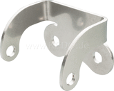 Kedo Bracket for Auxiliary / fog lamp item 40520 (e-approved), mounting on lower yoke, stainless steel | 60333