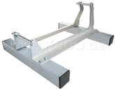 Kedo Engine Mounting Stand, stainless steel incl bolts (illustration shows zinc plated version). | 60640