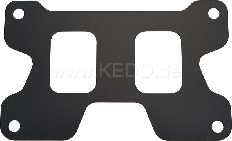 Kedo Reinforcement Plate, bag inside of aluminum-coated black plastic, completes item 60707L and 60707R | 60709