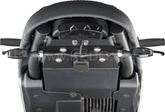 Kedo fenderless' Tail conversion, cover plate aluminum coated, recommended for conversion to swingarm license plate item 62028 | 62032