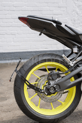 Kedo fenderless Tail, plastic-coated aluminum cover plate, recommended for conversion to swingarm license plate bracket item 62026 | 62036