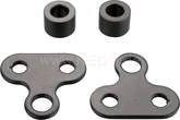 Kedo Indicator Adapter for Indicators with 8mm thread e.g.Spark Indicator item 41604, 41684, 41685, stainless steel coated black, 1 pair | 63005