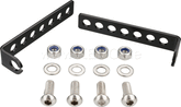 Kedo Indicator Mounting Kit Stainless Steel Black, universal, fits for various license plate holders, for indicators with 8mm thread | 63023