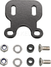Kedo Bracket for License Plate Lighting, extended item no 63025, suitable for 'E' approved LED license plate lighting 41427 or 41406 | 63028