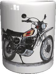 Kedo China Mug 'XT500 1977' | 80107-77