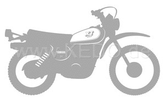 Kedo XT500'80 stickers, stylized '80 model, silver, size approx. 100x58, 1 piece | 80170-80SI