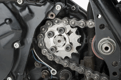 Kedo Special Repair Sprockets / Front Sprocket 15T, Reduces wear on the shaft end and pinion Allows mounting with up to 50% worn gear shaft | 90133