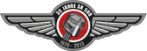 Kedo 35 Years Anniversary SR500 stickers, red / black / gray, size approx. 100x35mm, one piece, self-adhesive, NEW : UV-proof 4c print | 90235