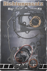 Kedo Engine Gasket Set 'All-In', 2021 version, Premium Quality, OEM perfect fit, black / gray gaskets | 91030