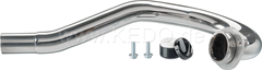 Kedo Header Pipe Stainless Steel incl Flange, Bolts and Mounting paste size like OEM, without heat shield mounting threads, not street legal | 91313F