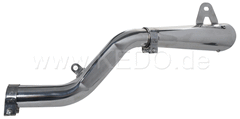 Kedo X-Trapp 3 "-Silencer, 6 discs, aluminum end cap, incl connector pipe and clamp, brushed surface (Not Street Legal). | 91401