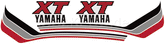 Kedo Fuel Tank Decal Red / Silver / Anthracite, Right & Left | 92085