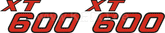 Kedo Side Cover Decal Set Red / Black, Right & Left (1 Pair) | 92090