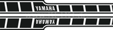 Kedo Fuel Tank Decal Vintage Race 'Dynamic', left and right, black on transparent background, approx. 682x82mm | 92406