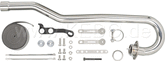 Kedo BullSP 'Scrambler' header pipe set, including mounting material for silencer item 93614 (header pipe and silencer in combination have 'E' approval). | 93613