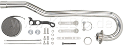 Kedo BullSP 'Scrambler' header pipe set, including mounting material for silencer item 93614 (header pipe and silencer in combination have 'E' approval). | 93613