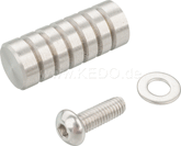 Kedo Decompression Lever Control handle for retrofitting of the direct Actuation decompression lever KTH-10053/54, stainless steel, including mounting material. | KTH-01119