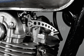 Kedo decompression Lever "Drilled", ergonomic shape for easy handling, stainless steel | KTH-10051