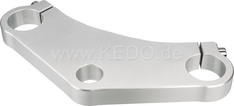 Kedo Aluminum Yoke "Racer", integrated mounting bracket for speedo, delivery incl manufacturer's certificate | KTH-10059