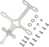 Kedo License Plate Bracket Rear Fender, stable construction, high quality stainless steel, minimalistic design, including mounting material. | KTH-10070