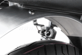 Kedo Indicator bracket on rear fenders, stainless steel without grinding line, 1 pair, suitable for indicators with M6 / M8 / M10 bolt, M6 fastening | KTH-10095