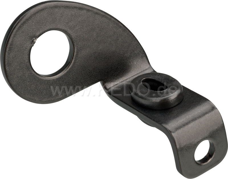 Kedo Bracket for Motoscope magnetic sensor, stainless steel black coated, assembly on the left brake caliper bracket | TH-10113.1