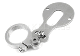 Kedo Speedometer Fork Bracket "Eco", assembly of a mini instrument on 36mm fork tube, stainless steel bracket, clamp aluminum | TH-10161.1