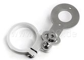 Kedo Speedometer bracket for a "Motoscope Tiny" assembly on 35mm fork tube, aluminum and stainless steel, various positions possible, unique design | TH-10162.4