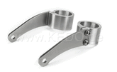 Kedo headlight bracket "pure", high strength aluminum and stainless steel, aesthetic assembly of your headlamp with lateral fastening and M8 uptake | TH-10167.4