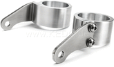 Kedo Head Light Bracket Super-Short "Pure", aluminum & stainless steel, aesthetic mounting headlights with M8 side mounting | TH-10199.1